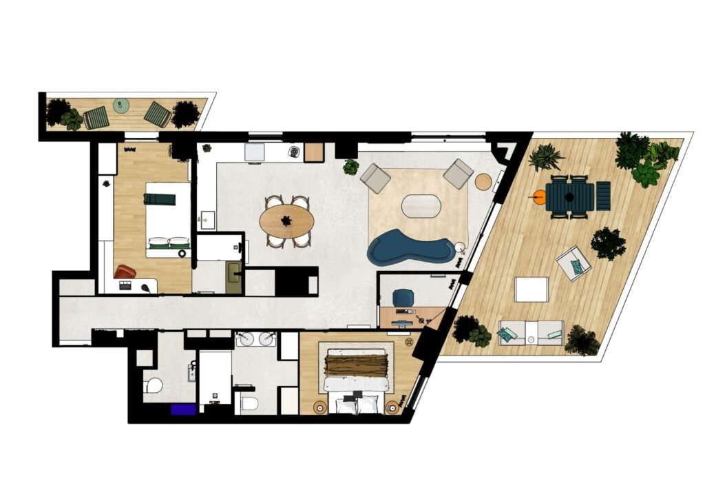 Plan 2D Hyperion - Carnet Design d'Espace